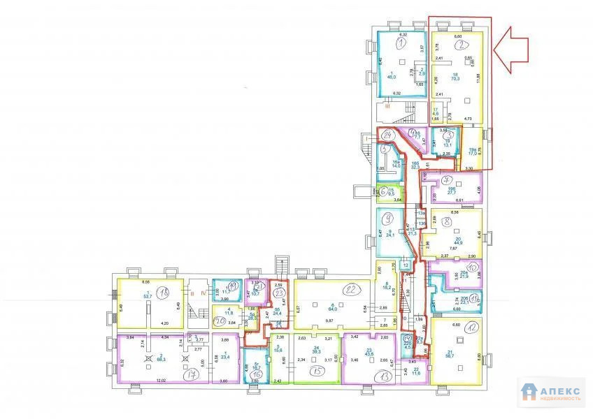 Продажа помещения (ПСН) пл. 92 м2 под бытовые услуги, магазин, ... - Фото 2