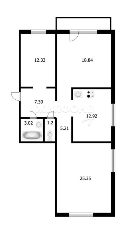 Продажа квартиры, Новосибирск, Дмитрия Шмонина - Фото 13