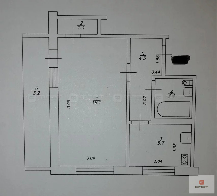 Продажа квартиры, Казань, ул. Юлиуса Фучика - Фото 18