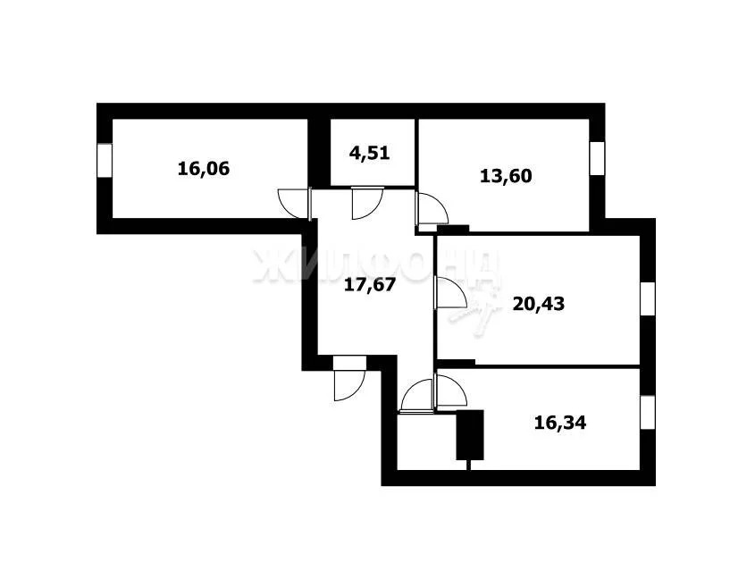 Продажа квартиры, Новосибирск, ул. Дуси Ковальчук - Фото 17