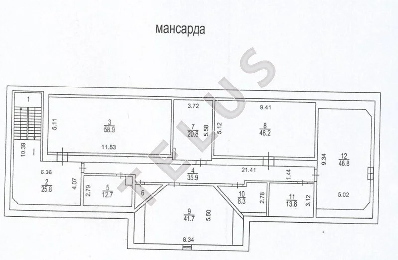 м Люблино, Высотный проезд, 1321 м 2, Здание (ном. объекта: 8202) - Фото 5