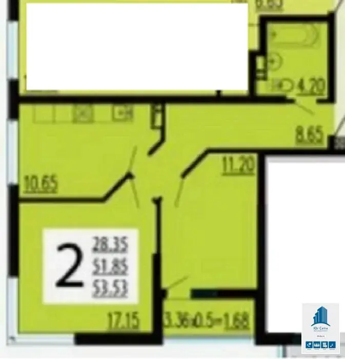 Район кинотеатра "аврора" Продаю 2к.кв. по шоссе нефтяников - Фото 3