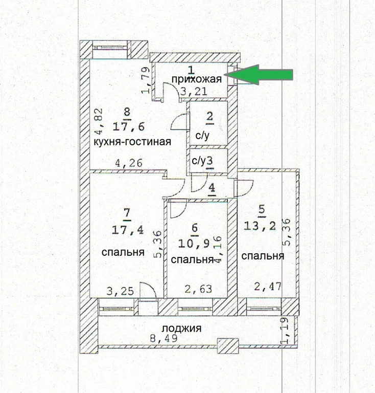 Продажа квартиры, Бердск, Карла Маркса - Фото 3