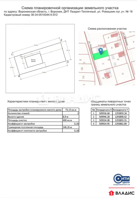 Продажа участка, Воронеж, улица Ромашкин Луг - Фото 1