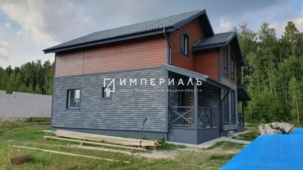 Продаётся новый дом из блока на ПРИЛЕСНОМ участке, в деревне Рязанцево - Фото 6