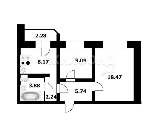 Продажа квартиры, Новосибирск, Виктора Уса - Фото 11