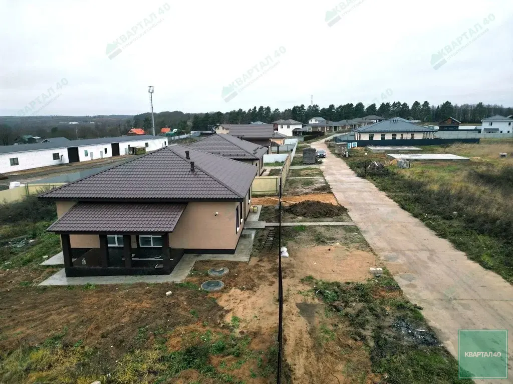 Одноэтажный блочный дом 140 м2 на участке 10.5 соток - Фото 4