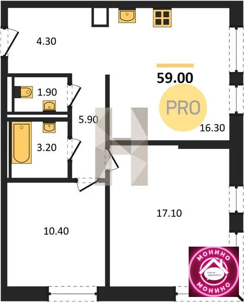 Продажа квартиры в новостройке, м. Домодедовская, 25-26 км МКАД ул. - Фото 0