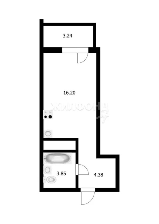 Продажа квартиры, Кольцово, Новосибирский район, Никольский проспект - Фото 15