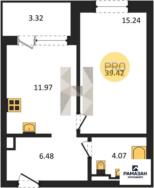 Продажа квартиры в новостройке, Казань, м. Козья слобода, ул. ... - Фото 1