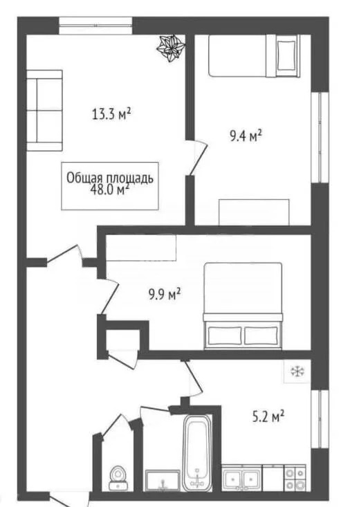 Продажа квартиры, Новосибирск, ул. Учительская - Фото 13