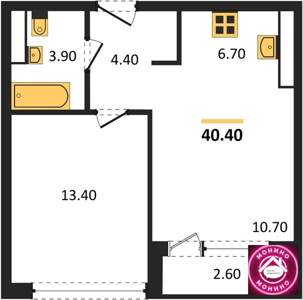 Продажа квартиры в новостройке, м. Бунинская Аллея, ул. Бартеневская - Фото 0
