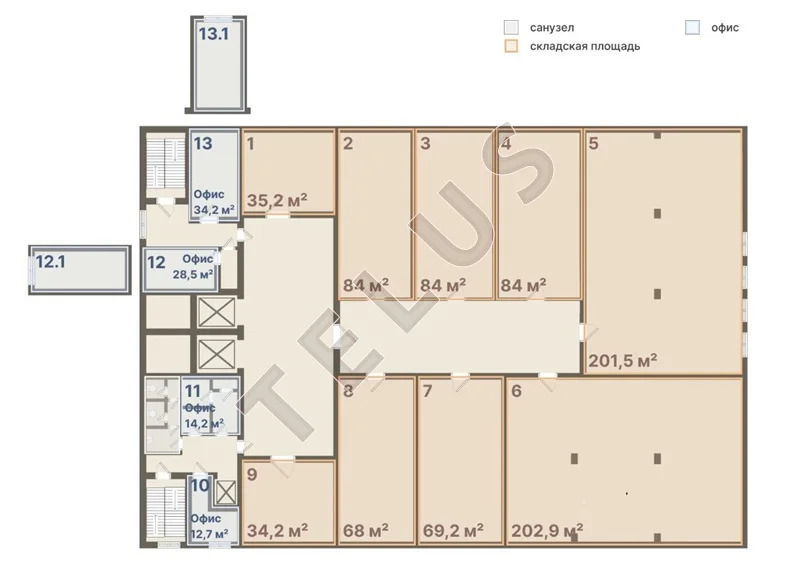 мцд Ильинская, г.Жуковский, ул.Луч, 5583 м2, ПСК (ном. объекта: 7866) - Фото 15