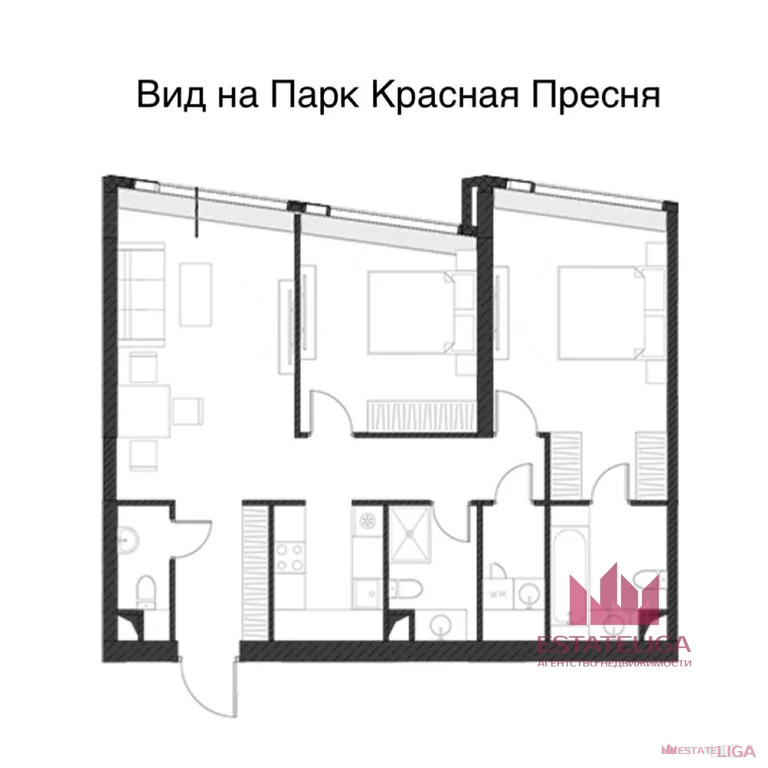 Продажа квартиры в новостройке, Краснопресненская наб. - Фото 2