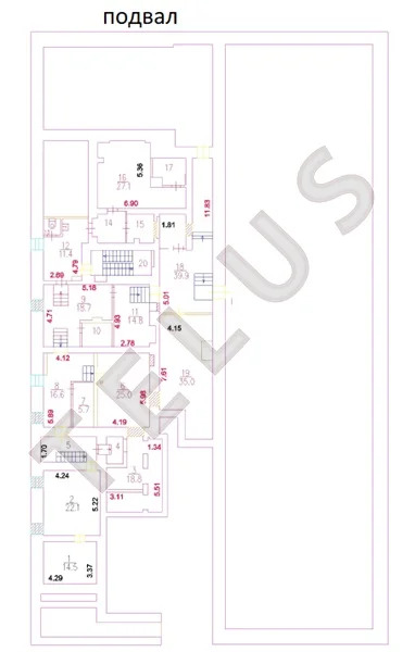 м.Маяковская, ул.1-я Тверская-Ямская, 982 м2, Здание (ном. объекта: ... - Фото 8