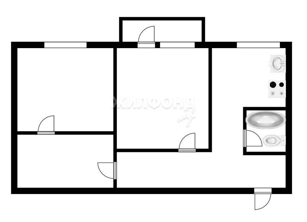 Продажа квартиры, Новосибирск, ул. Некрасова - Фото 38