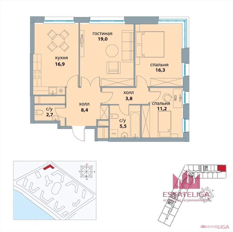 Продажа квартиры, м. Шелепиха, Шелепихинская наб. - Фото 4