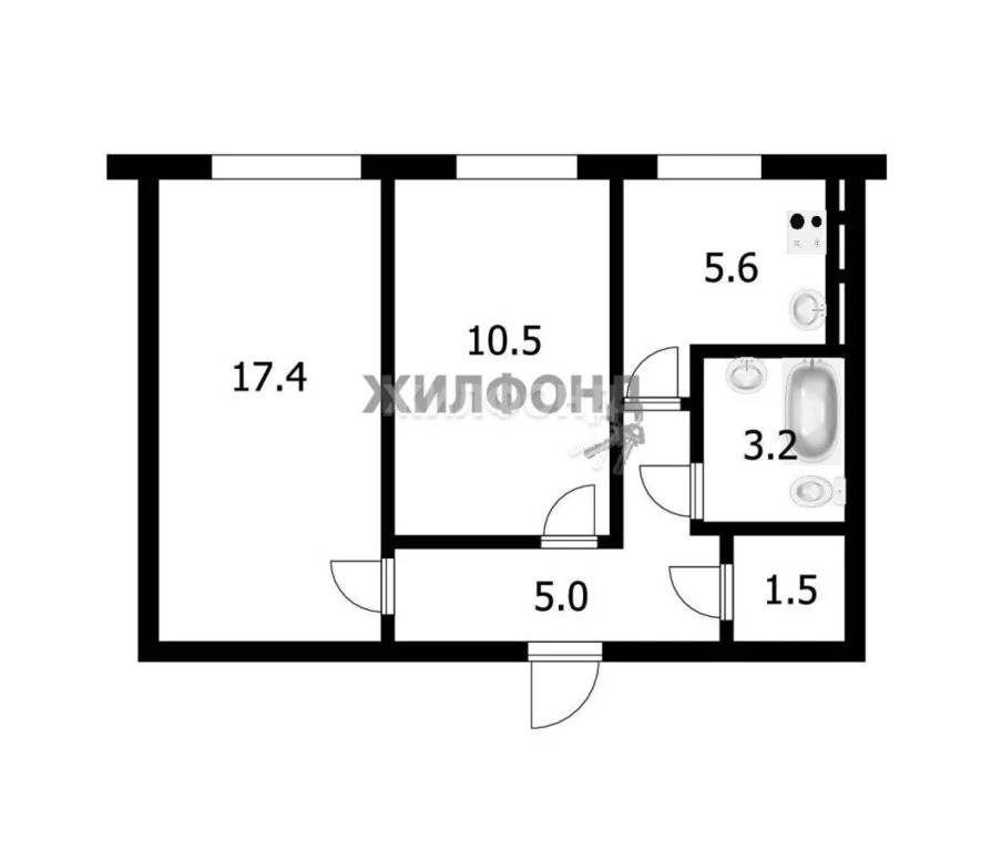 Продажа квартиры, Новосибирск, ул. Бориса Богаткова - Фото 23