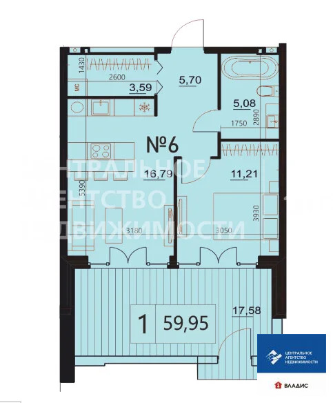 Продажа квартиры в новостройке, Рязань, Мещерская улица - Фото 4