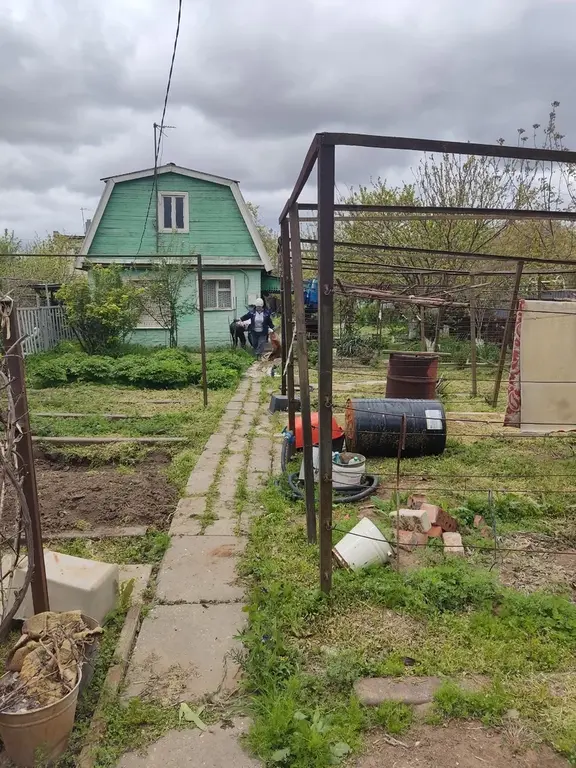 Продам земельный участок 6,5 сот. с домом 18 м.(есть возможность проп - Фото 1