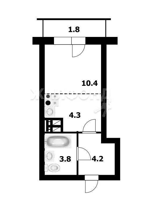 Продажа квартиры, Новосибирск, ул. Петухова - Фото 8