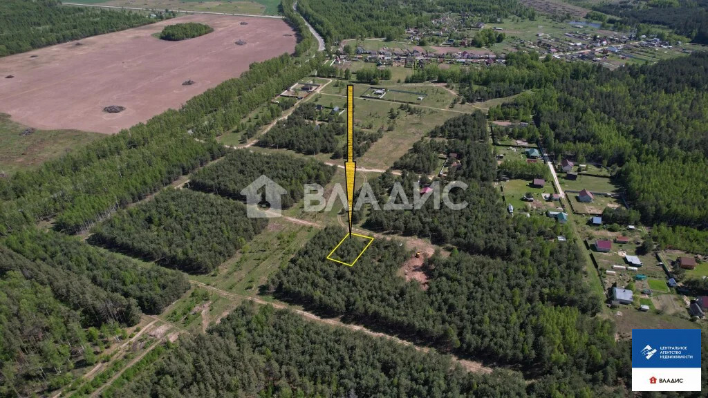 Продажа участка, Агламазово, Спасский район, Весенняя улица - Фото 3