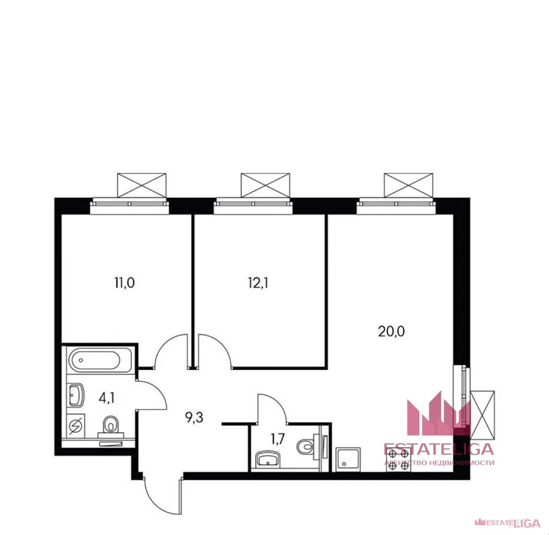 Продажа квартиры, Коммунарка, Сосенское с. п., ул. Александры ... - Фото 11
