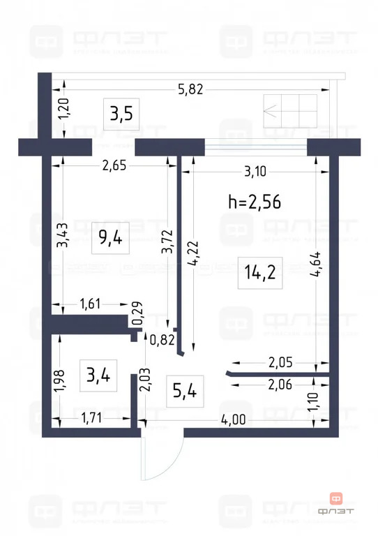 Продажа квартиры, Габишево, Лаишевский район, ул. Советская - Фото 17