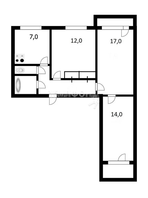 Продажа квартиры, Новосибирск, ул. Воинская - Фото 6