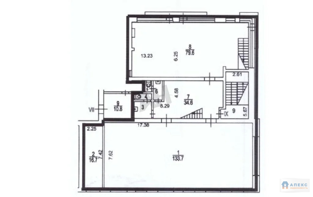 Аренда офиса 393 м2 м. Китай-город в бизнес-центре класса А в ... - Фото 1