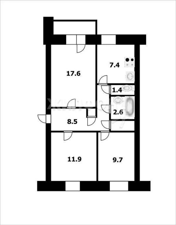 Продажа квартиры, Новосибирск, ул. Бурденко - Фото 21