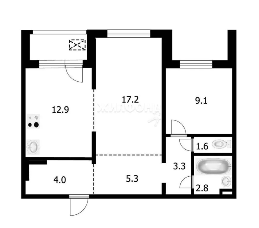 Продажа квартиры, Новосибирск, ул. Николая Островского - Фото 15