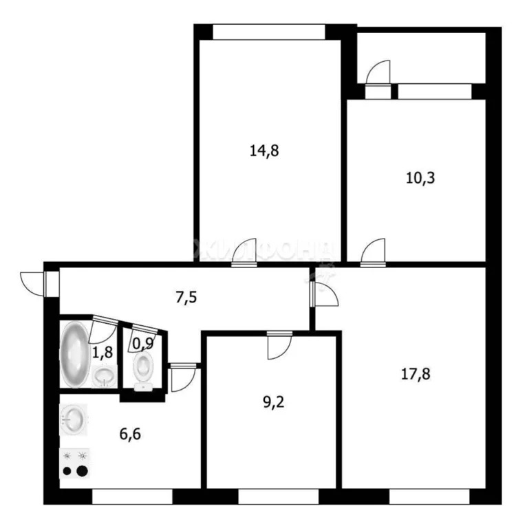 Продажа квартиры, Новосибирск, 1-я Механическая - Фото 21