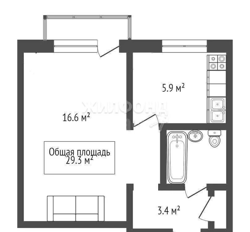 Продажа квартиры, Новосибирск, ул. Зорге - Фото 4