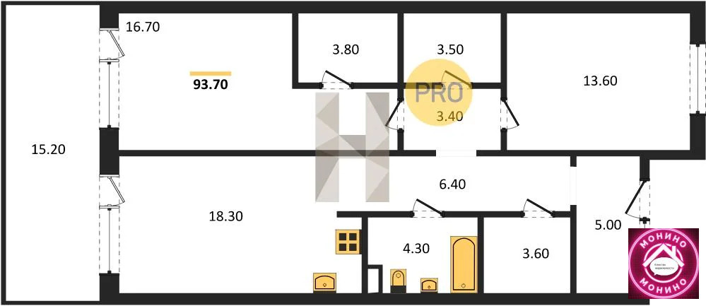 Продажа квартиры в новостройке, Сапроново, Ленинский район, Калиновая ... - Фото 0