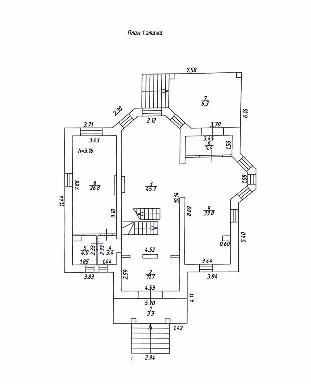 Продажа дома 395.6м Московская область, Домодедово городской округ, .. - Фото 35