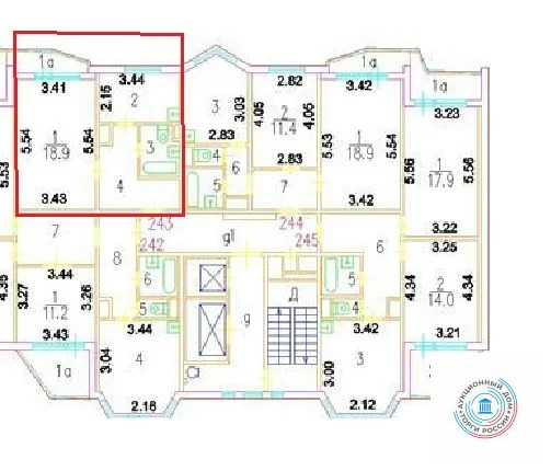 Продается квартира, 37.7 м - Фото 3