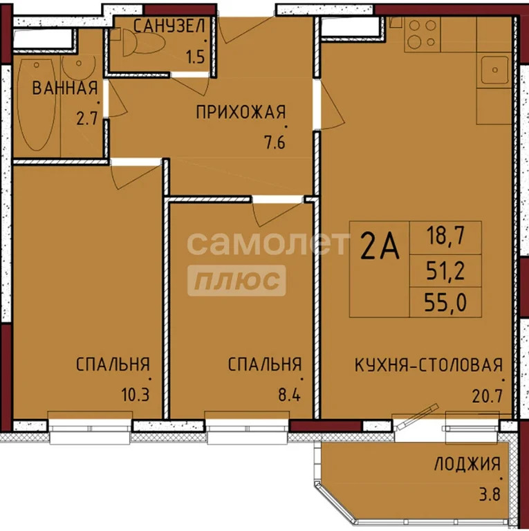 Продажа квартиры, Тула, Аркадия Шипунова ул. - Фото 20