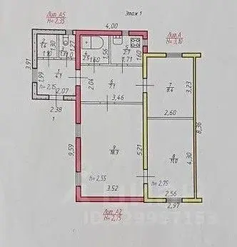 Продаю часть дома 56.8м Ключевая ул., 8, Алексин, Тульская область - ... - Фото 18