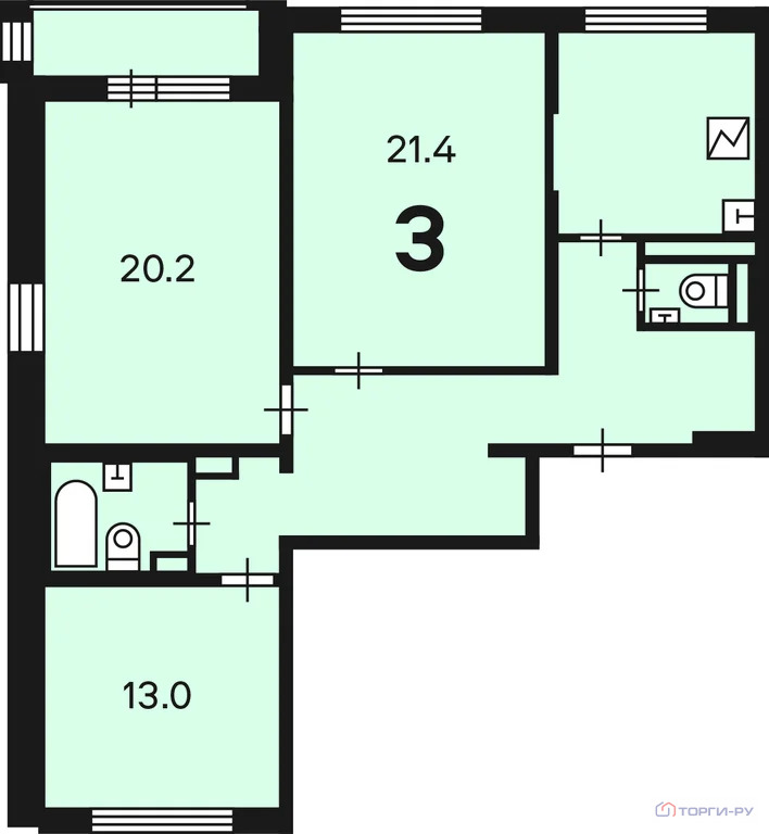 Продажа квартиры, Кварцевая улица - Фото 5