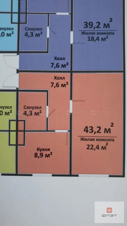 Продажа квартиры, Куюки, Пестречинский район, 22-й Квартал - Фото 8