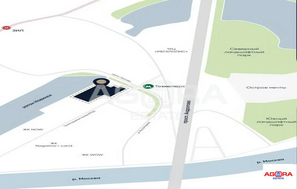 Продажа офиса, м. Технопарк, Проектируемый 4062-й проезд - Фото 8