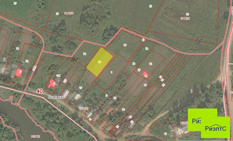 Кадастровая карта боровск калужской области