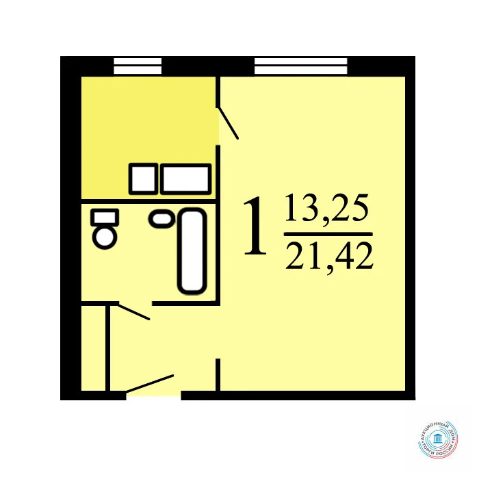 Продается квартира, 20.5 м - Фото 2