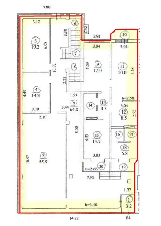 ПСН 360 кв.м. в г. Домодедово, ул. Гагарина, д.58 - Фото 14