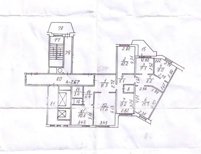 В продаже 5-комнатная квартира г. Фрязино, проспект Мира, д. 31 - Фото 1