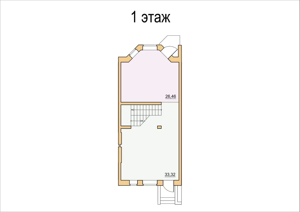 Таунхаус 129.1 м2 на участке 2 сот. - Фото 6