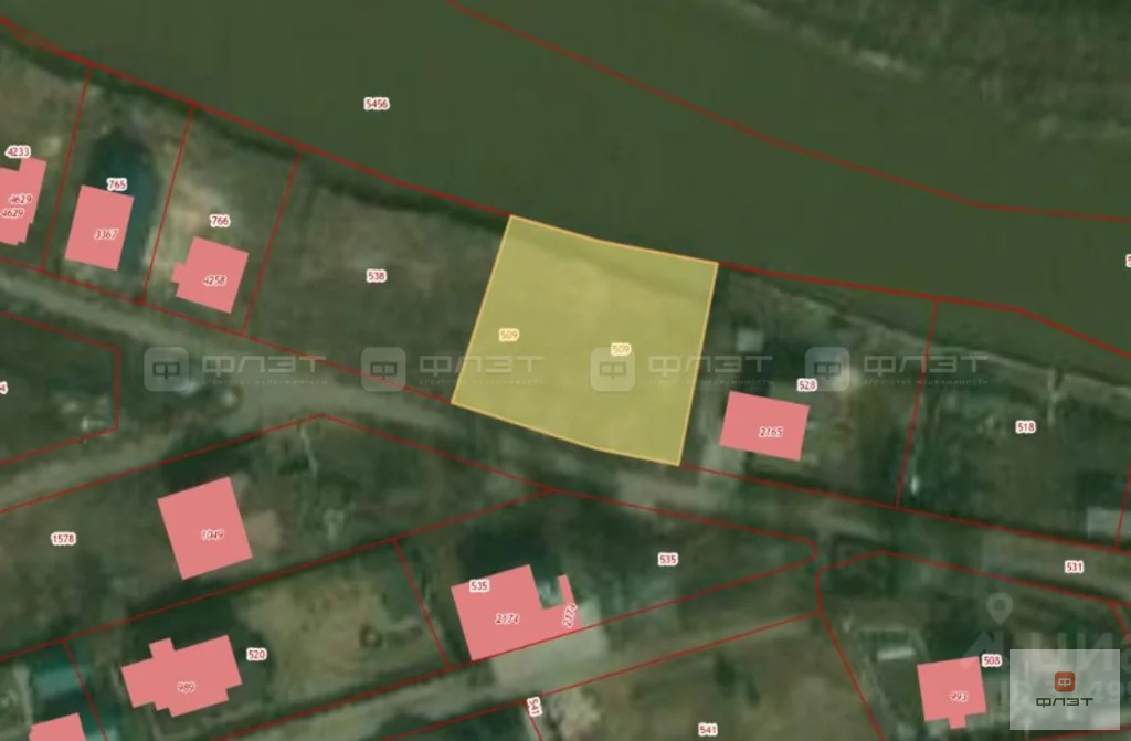 Продажа участка, Егорьево, Лаишевский район, ул. Речная - Фото 3