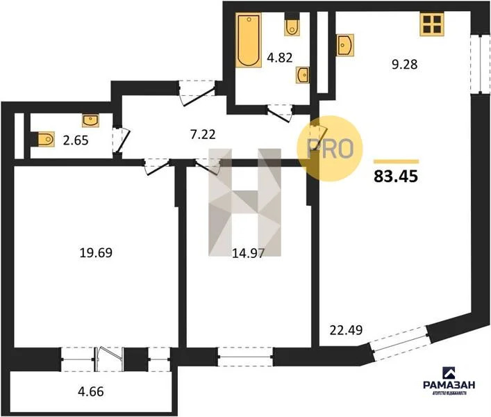 Продажа квартиры в новостройке, Казань, ул. Галиаскара Камала - Фото 1