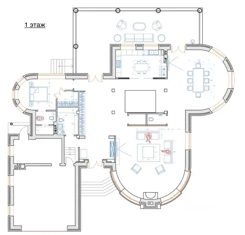 Снять коттедж 700.0м Московская область, Истра муниципальный округ, ... - Фото 8